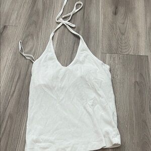 Old Navy White Halter Tank Top